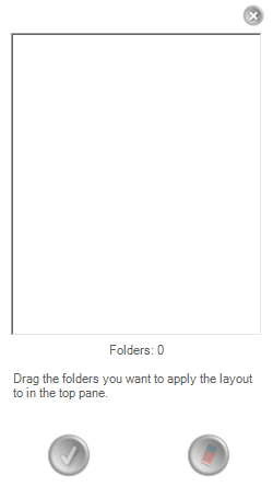 Folders Panel empty