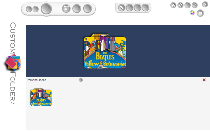 Cloned icon in personal collection