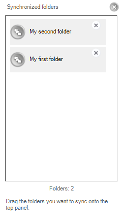 Sync notification
